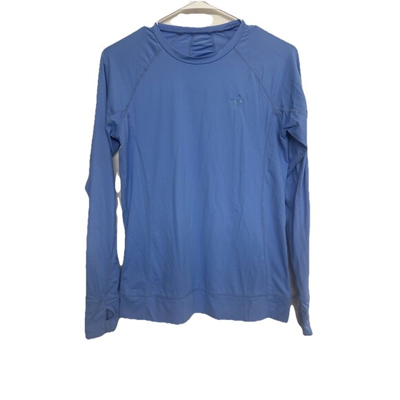 BloqUV Blue Long Sleeve Sun Protection Top M - Picture 1 of 5